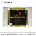 CANOSA shell papier decor Wall foto met houten frame